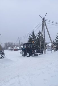 Чистка снега